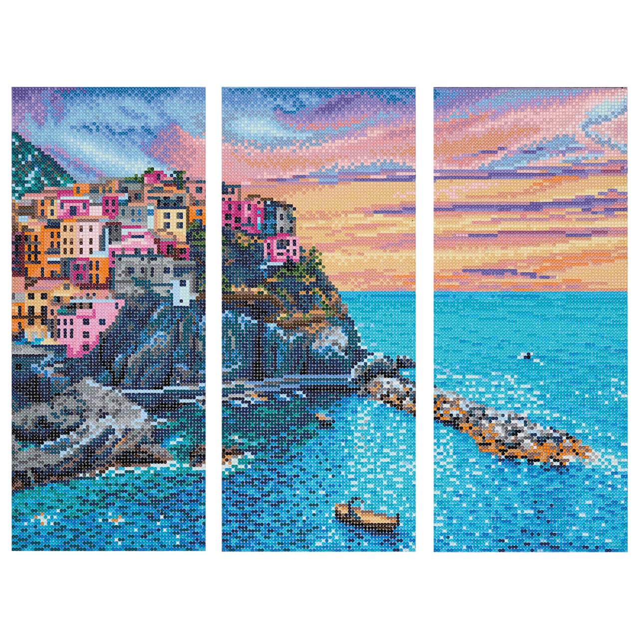 Coast 3-Panel Diamond Art Kit by Make Market®